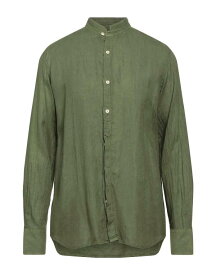 【送料無料】 エムシーツーセイントバース メンズ シャツ リネンシャツ トップス Linen shirt Military green