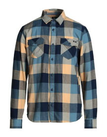 【送料無料】 バンズ メンズ シャツ チェックシャツ トップス Checked shirt Slate blue