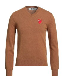 【送料無料】 コム・デ・ギャルソン メンズ ニット・セーター アウター Sweater Camel