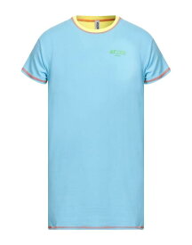 【送料無料】 モスキーノ メンズ Tシャツ トップス T-shirt Sky blue