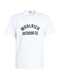 【送料無料】 ウール リッチ メンズ Tシャツ トップス T-shirt White