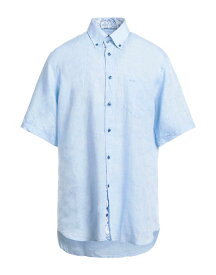 【送料無料】 ポールアンドシャーク メンズ シャツ トップス Linen shirt Sky blue
