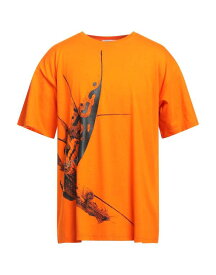 【送料無料】 ヴァレンティノ メンズ Tシャツ トップス T-shirt Orange