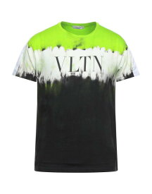 【送料無料】 ヴァレンティノ メンズ Tシャツ トップス T-shirt Acid green