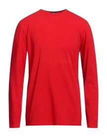 【送料無料】 クルチアーニ メンズ Tシャツ トップス T-shirt Red