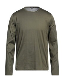 【送料無料】 クルチアーニ メンズ Tシャツ トップス T-shirt Military green