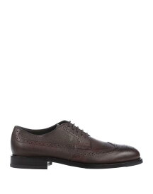 【送料無料】 トッズ メンズ スリッポン・ローファー シューズ Laced shoes Dark brown