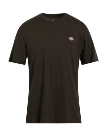 【送料無料】 ディッキーズ メンズ Tシャツ トップス T-shirt Dark brown