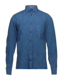 【送料無料】 ポールアンドシャーク メンズ シャツ リネンシャツ トップス Linen shirt Blue