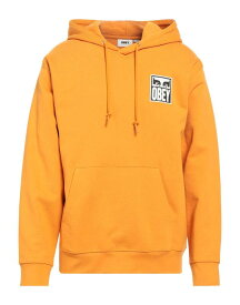 【送料無料】 オベイ メンズ パーカー・スウェット フーディー アウター Hooded sweatshirt Orange