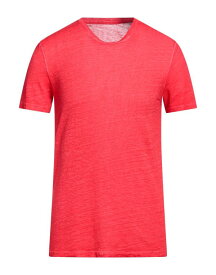 【送料無料】 マジェスティック メンズ Tシャツ トップス T-shirt Red