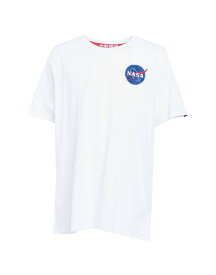 【送料無料】 アルファインダストリーズ メンズ Tシャツ トップス T-shirt White