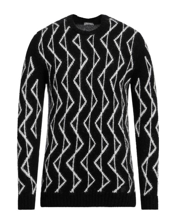 【送料無料】 ハバナー・アンド・シー・オー メンズ ニット・セーター アウター Sweater Blackのサムネイル