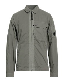 【送料無料】 シーピーカンパニー メンズ シャツ トップス Solid color shirt Grey