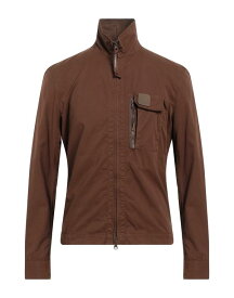 【送料無料】 シーピーカンパニー メンズ シャツ トップス Solid color shirt Brown