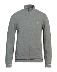 【送料無料】 ゲス メンズ パーカー・スウェット アウター Sweatshirt Grey