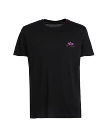 【送料無料】 アルファインダストリーズ メンズ Tシャツ トップス T-shirt Black