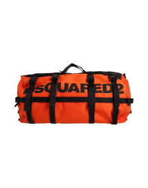 【送料無料】 ディースクエアード メンズ ボストンバッグ バッグ Travel & duffel bag Orange