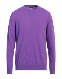 【送料無料】 プラス・サーティー・ナイン・マスク +39 メンズ ニット・セーター アウター Sweater Purple