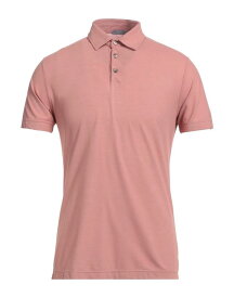【送料無料】 ザノーネ メンズ ポロシャツ トップス Polo shirt Pastel pink