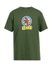 【送料無料】 ダイム メンズ Tシャツ トップス T-shirt Military green