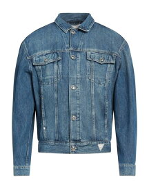 【送料無料】 ゲス メンズ ジャケット・ブルゾン デニムジャケット アウター Denim jacket Blue