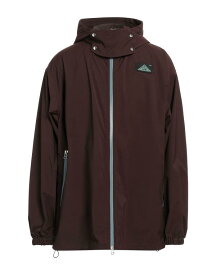 【送料無料】 オーエーエムシー メンズ ジャケット・ブルゾン アウター Jacket Dark brown