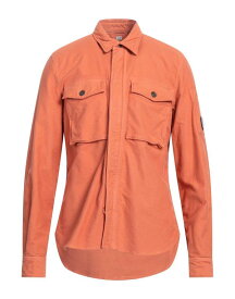 【送料無料】 シーピーカンパニー メンズ シャツ トップス Solid color shirt Salmon pink