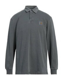 【送料無料】 カーハート メンズ ポロシャツ トップス Polo shirt Grey