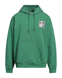 【送料無料】 オベイ メンズ パーカー・スウェット フーディー アウター Hooded sweatshirt Green