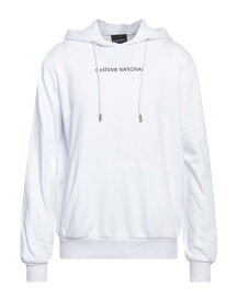 【送料無料】 コスチュームナショナル メンズ パーカー・スウェット フーディー アウター Hooded sweatshirt White