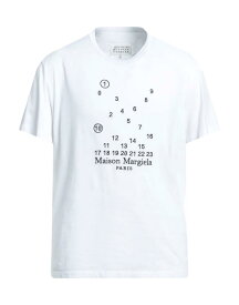 【送料無料】 マルタンマルジェラ メンズ Tシャツ トップス T-shirt White