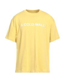 【送料無料】 アコールドウォール メンズ Tシャツ トップス T-shirt Light yellow