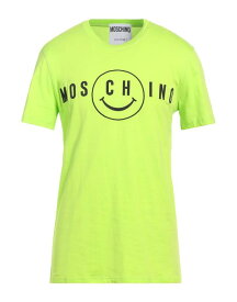 【送料無料】 モスキーノ メンズ Tシャツ トップス T-shirt Green