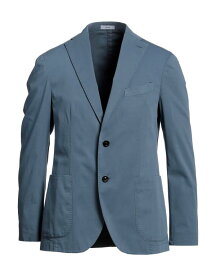 【送料無料】 ボリオリ メンズ ジャケット・ブルゾン ブレザー アウター Blazer Pastel blue