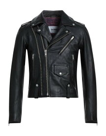 【送料無料】 ザディグ エ ヴォルテール メンズ ジャケット・ブルゾン アウター Biker jacket Black