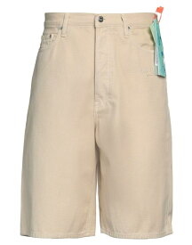 【送料無料】 オフホワイト メンズ ハーフパンツ・ショーツ ボトムス Shorts & Bermuda Sand