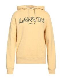 【送料無料】 ランバン メンズ パーカー・スウェット アウター Sweatshirt Sand