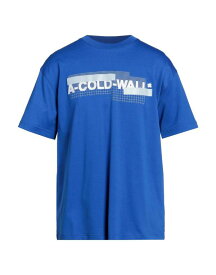 【送料無料】 アコールドウォール メンズ Tシャツ トップス T-shirt Blue