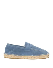 【送料無料】 マネビ メンズ スリッポン・ローファー シューズ Espadrilles Pastel blue