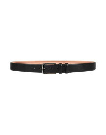 【送料無料】 エトロ メンズ ベルト アクセサリー Leather belt Black
