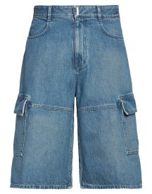 【送料無料】 ジバンシー メンズ デニムパンツ ボトムス Cropped jeans Blue