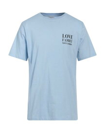 【送料無料】 ファミリーファースト メンズ Tシャツ トップス T-shirt Light blue