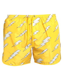 【送料無料】 ニールバレット メンズ ハーフパンツ・ショーツ 水着 Swim shorts Yellow
