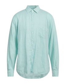 【送料無料】 アスペジ メンズ シャツ リネンシャツ トップス Linen shirt Sky blue