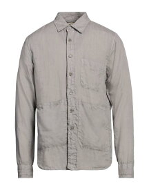 【送料無料】 アスペジ メンズ シャツ リネンシャツ トップス Linen shirt Grey