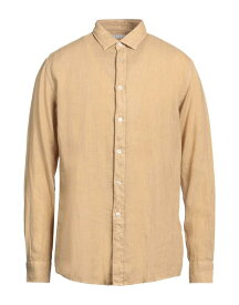 【送料無料】 グレイ ダニエレ アレッサンドリー二 メンズ シャツ リネンシャツ トップス Linen shirt Mustard