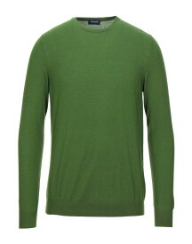 【送料無料】 ドルモア メンズ ニット・セーター アウター Cashmere blend Green