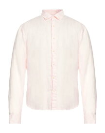 【送料無料】 ロッソピューロ メンズ シャツ リネンシャツ トップス Linen shirt Light pink