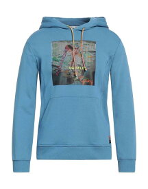 【送料無料】 グレイ ダニエレ アレッサンドリー二 メンズ パーカー・スウェット フーディー アウター Hooded sweatshirt Light blue